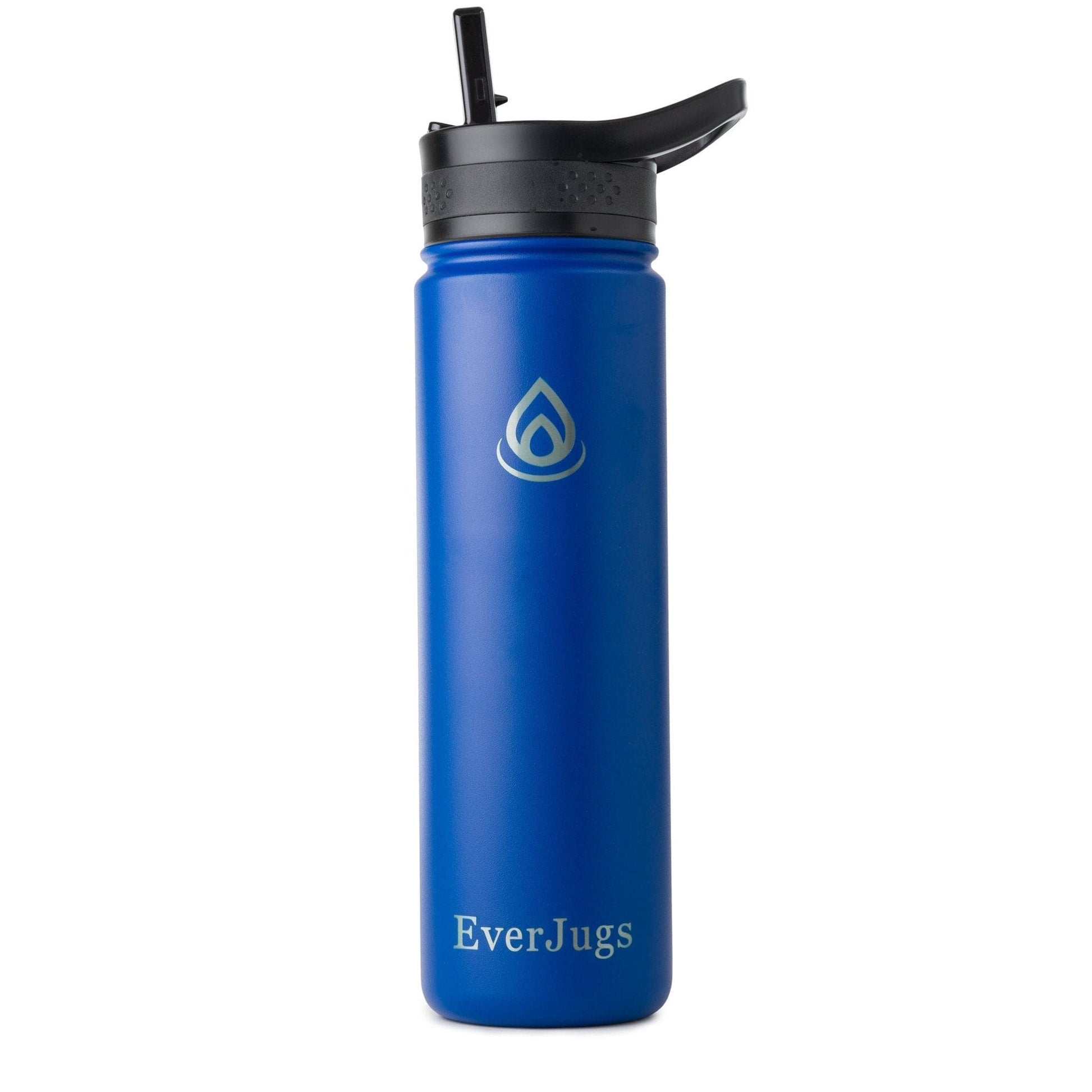 22 Oz Wide Mouth with Straw Lid Bottle - EverJugs