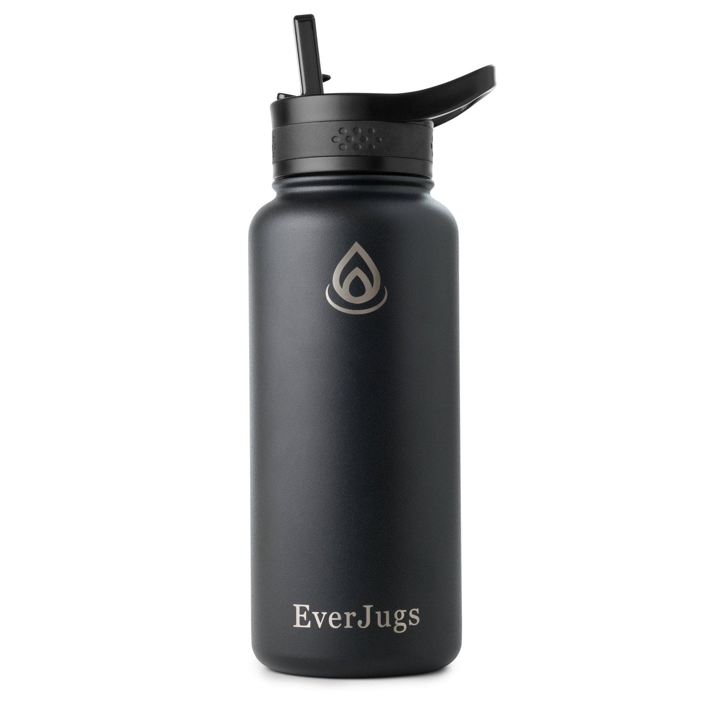 32 Oz Wide Mouth with Straw Lid Bottle - EverJugs