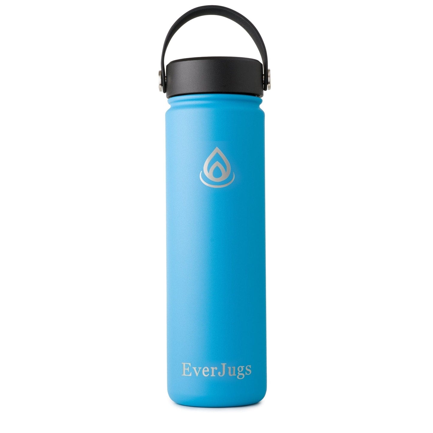 22 Oz Wide Mouth with Sky Cap Bottle - EverJugs